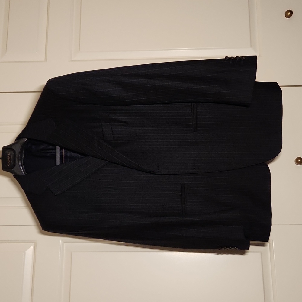 Canali Exclusive Collection - Elegant Wool Cashmere Business Suit